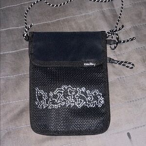Keith Harring neck pouch